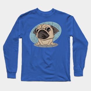 pug dog Long Sleeve T-Shirt